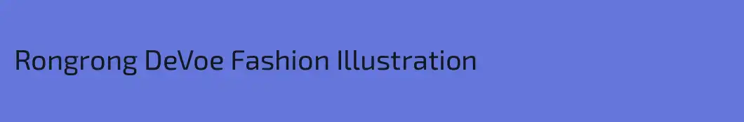 Rongrong DeVoe Fashion Illustration